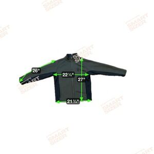 Spyder Men's Full Zip‎ Fleece Jacket L/G Green Black Ribbed Mock Neck Logo